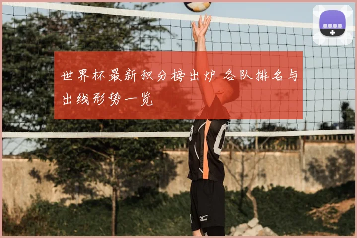 世界杯最新积分榜出炉 各队排名与出线形势一览